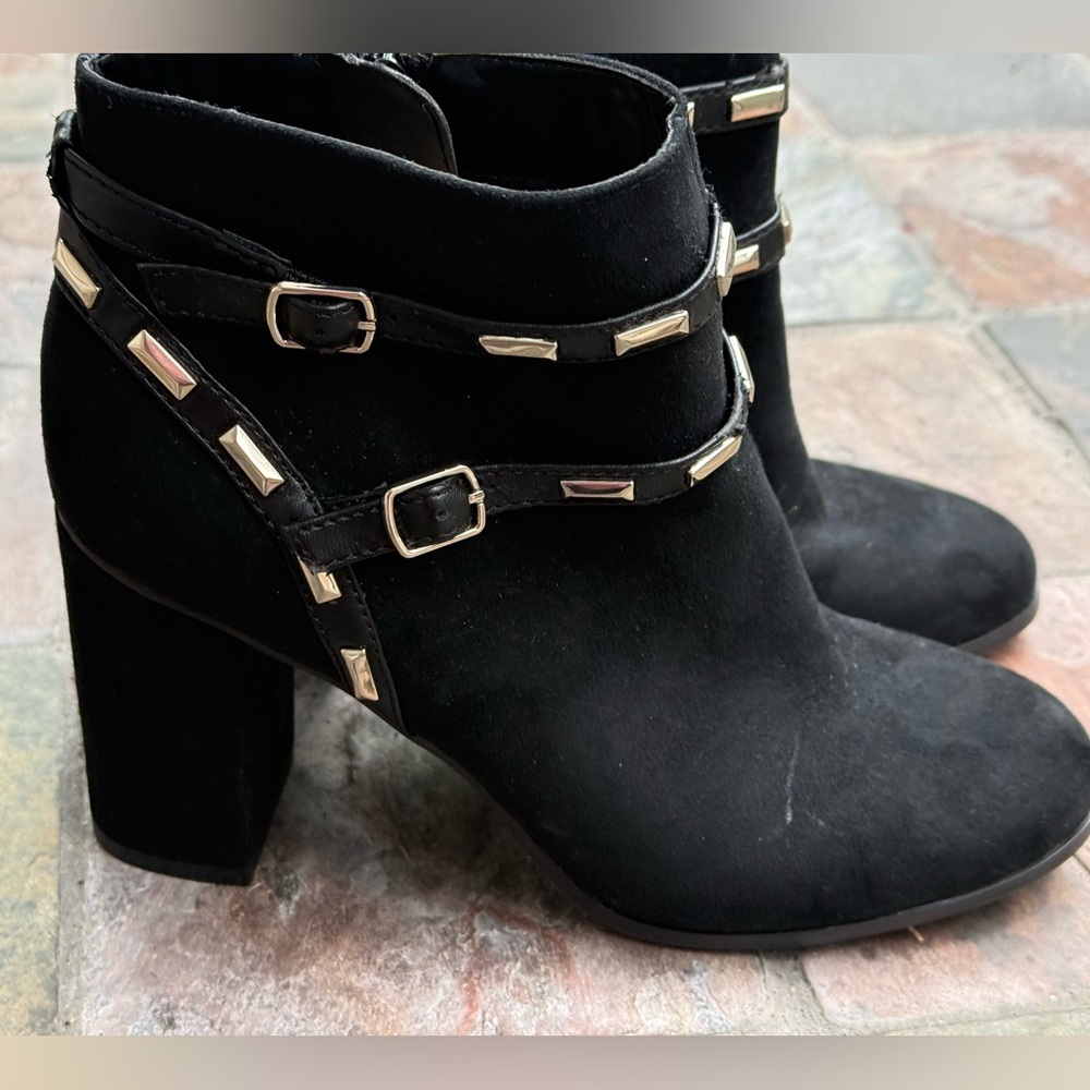 Thalia Sodi women’s Terry Black Ankle Boot size 8 medium